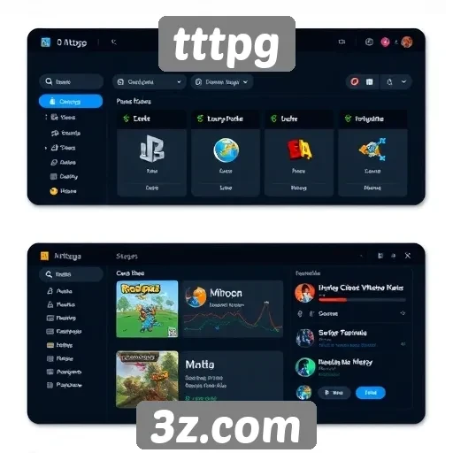 Explorando a interface do usuário do tttpg