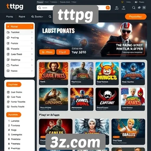 Interface e usabilidade do site tttpg para jogadores